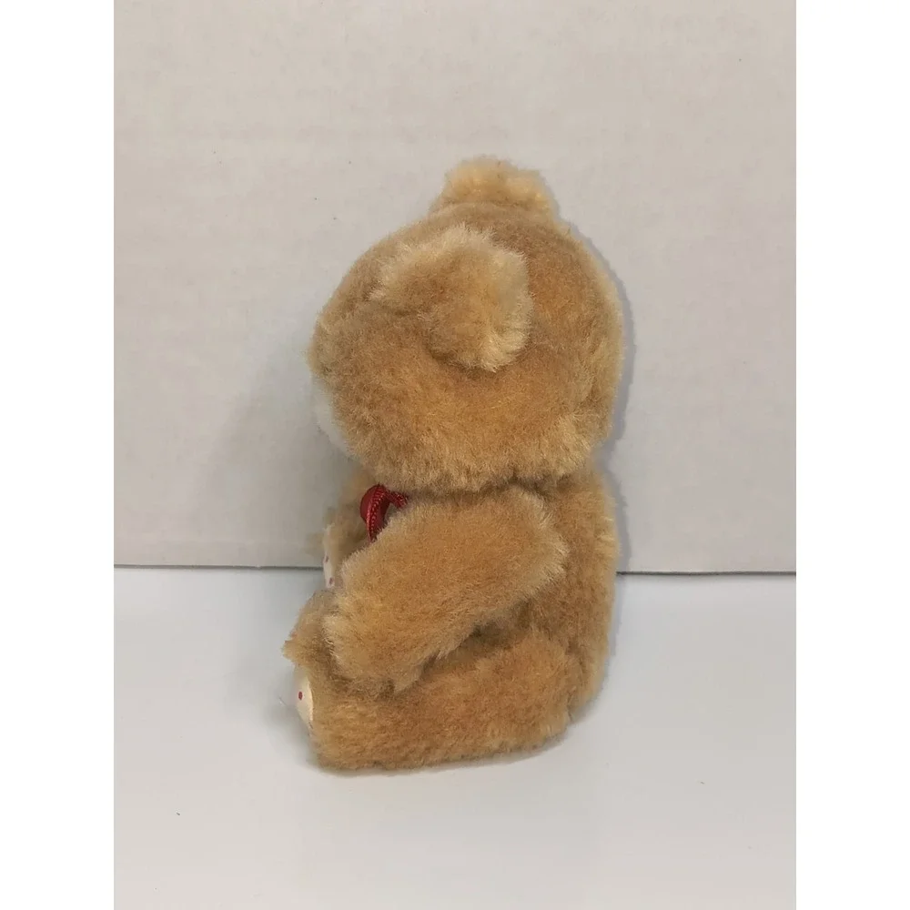 Valentine's Day Gift Set Wooden Bear Jointed Plush Teddy Vintage House Of‎ Lloyd